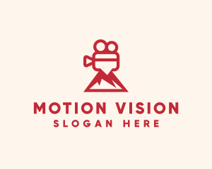Video - Mountain Video Camera logo design