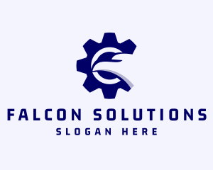 Eagle Industrial Gear logo design