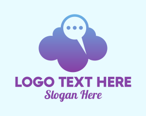 Digital Message Cloud  Logo