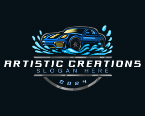 Automotive Car Detailing logo design