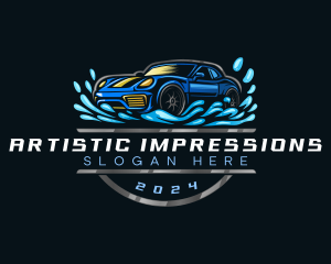 Automotive Car Detailing logo design