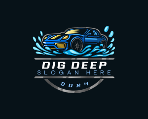 Automotive Car Detailing logo design