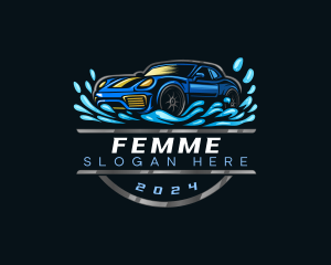 Automotive Car Detailing logo design