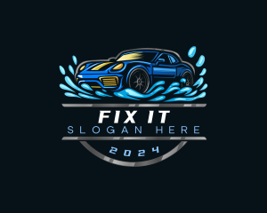 Automotive Car Detailing logo design