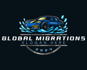 Automotive Car Detailing logo design