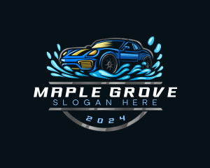 Automotive Car Detailing logo design