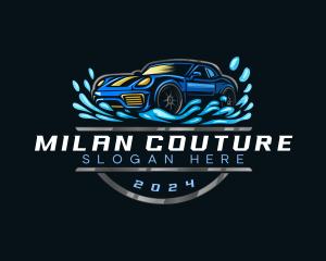 Automotive Car Detailing logo design