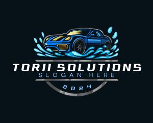 Automotive Car Detailing logo design