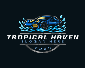 Automotive Car Detailing logo design