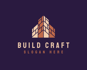 Building Structure Realty logo design