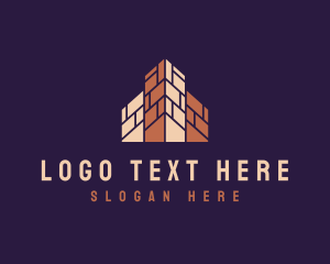 Office Space - Building Structure Realty logo design