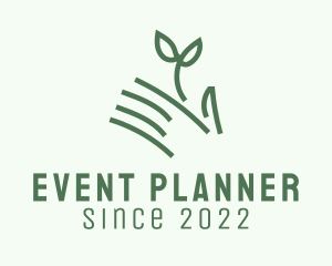 Vegan - Hand Seedling Gardening logo design
