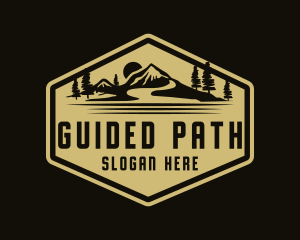 Path - Mountain Path Camper logo design