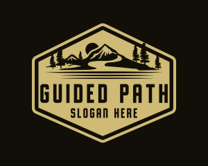 Mountain Path Camper logo design