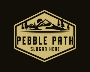 Mountain Path Camper logo design