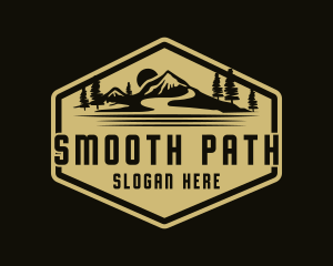 Mountain Path Camper logo design