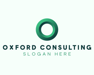 Simple Letter O Business Consulting logo design