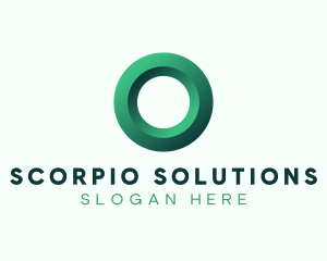 Simple Letter O Business Consulting logo design