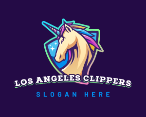 Unicorn Horse Gaming Logo