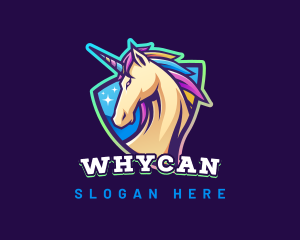 Unicorn Horse Gaming Logo