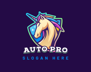 Lgbtq - Unicorn Horse Gaming logo design