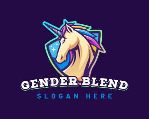 Gender - Unicorn Horse Gaming logo design