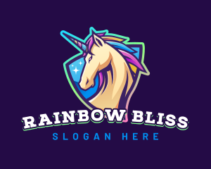 Unicorn Horse Gaming logo design