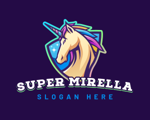 Horse - Unicorn Horse Gaming logo design