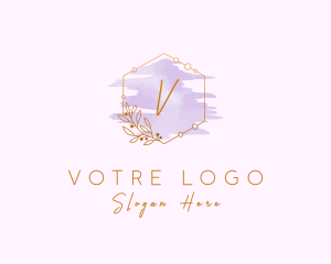 Watercolor Flower Styling Logo