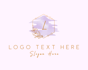 Watercolor Flower Styling Logo