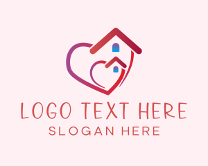 Nursing Home - Heart House Clinic logo design