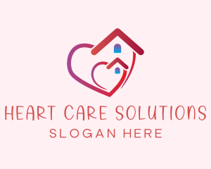 Heart House Clinic logo design