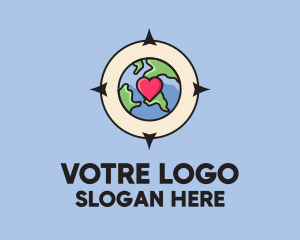 Care - World Love Charity logo design