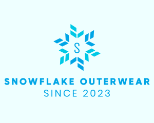 Star Snowflake Cooling Refrigeration logo design