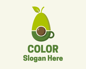 Natural Avocado Drink  Logo