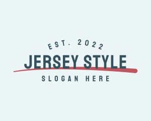 Jersey - Athlete Jersey Business logo design