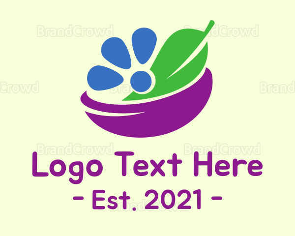 Nature Salad Bowl Logo