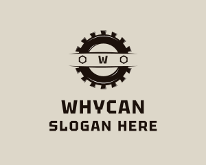 Engineering Cogwheel Gear Logo