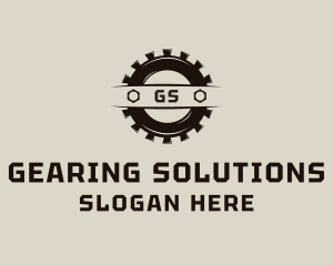 Engineering Cogwheel Gear logo design