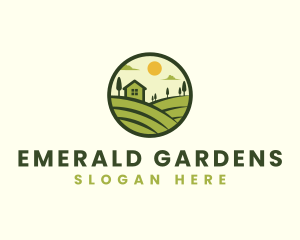 Farm Agriculture Field logo design