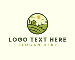 Farm - Farm Agriculture Field logo design