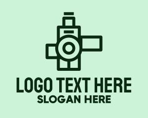 Video - Green Video Camera logo design