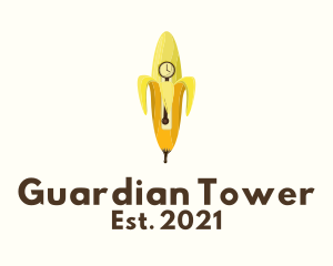 Banana Clock Tower  logo design