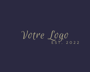 Luxe - Luxurious Script Lifestyle logo design