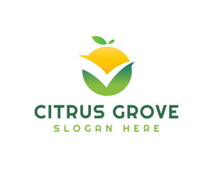 Citrus - Citrus Fruit Check logo design