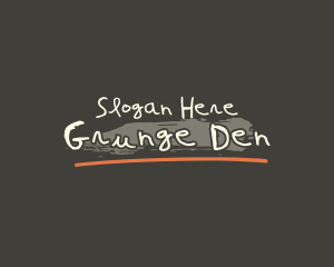 Funky Hipster Grunge logo design