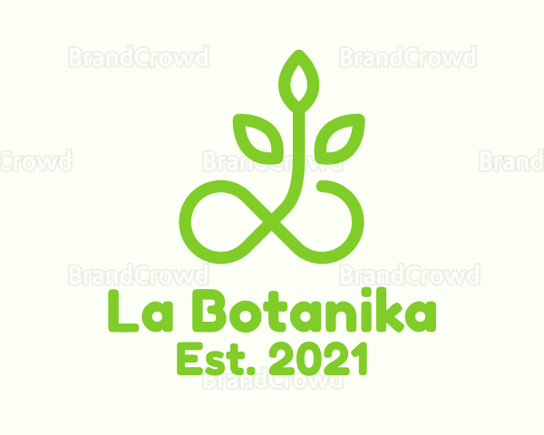 Infinity Loop Plant Logo
