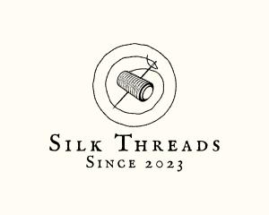 Needle Thread Sewing logo design