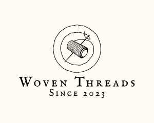 Needle Thread Sewing logo design