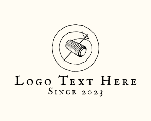 Alterations - Needle Thread Sewing logo design